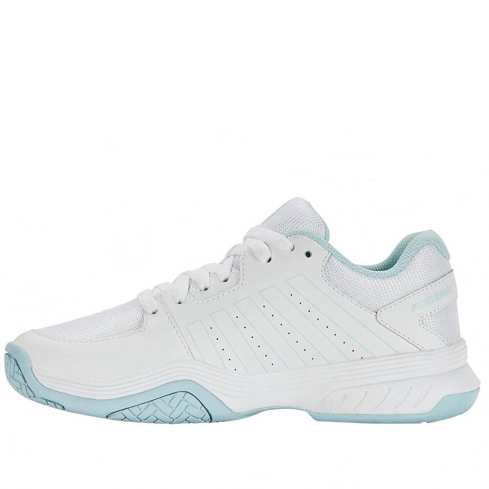 NEW K-SWISS men's court express pickleball shoes in white/blue glow - Picture 2 of 4